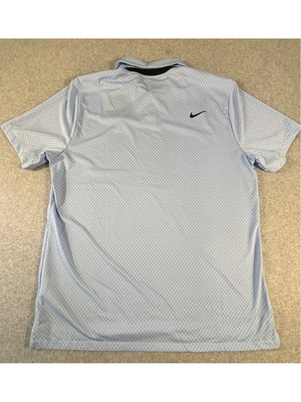 Nike Men's Dri-Fit Tour Short Sleeve Golf Polo FD5741-425 Size Large Blue